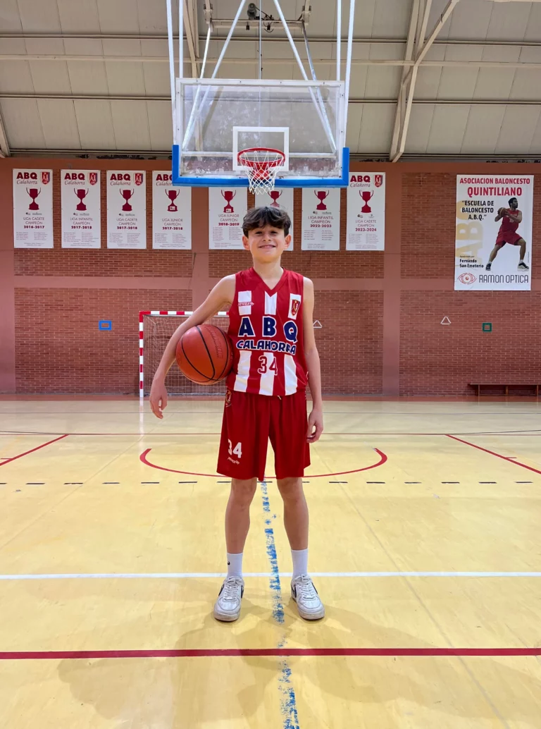Lee más sobre el artículo El jugador del equipo infantil de ABQ Calahorra, ALAN BELLA, jugará la mini copa ACB
