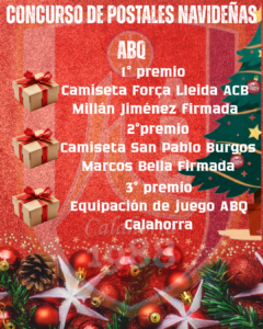 Lee más sobre el artículo Concurso de postales navideñas